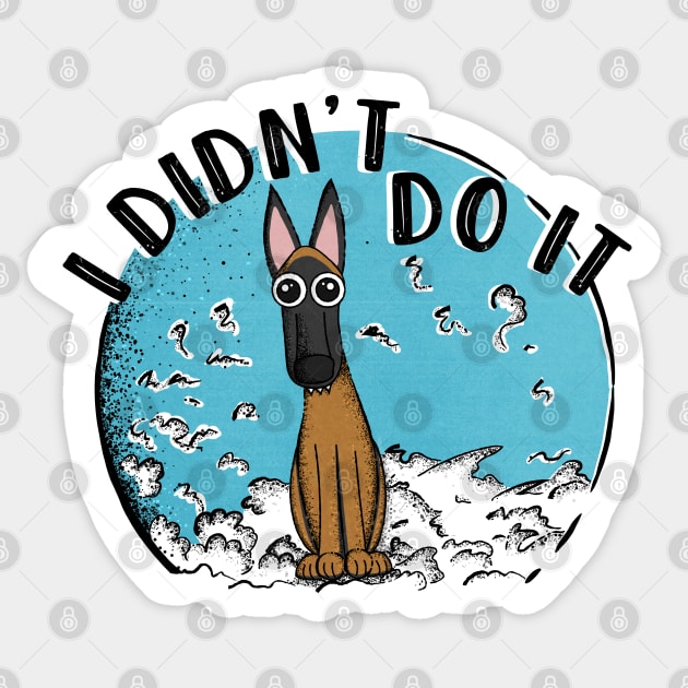 I Didn't Do It! Sticker by ArtsofAll